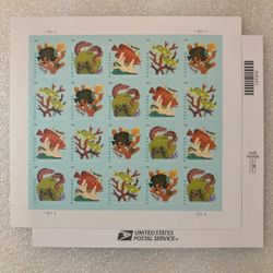 1000 Coral Reefs Forever Stamps