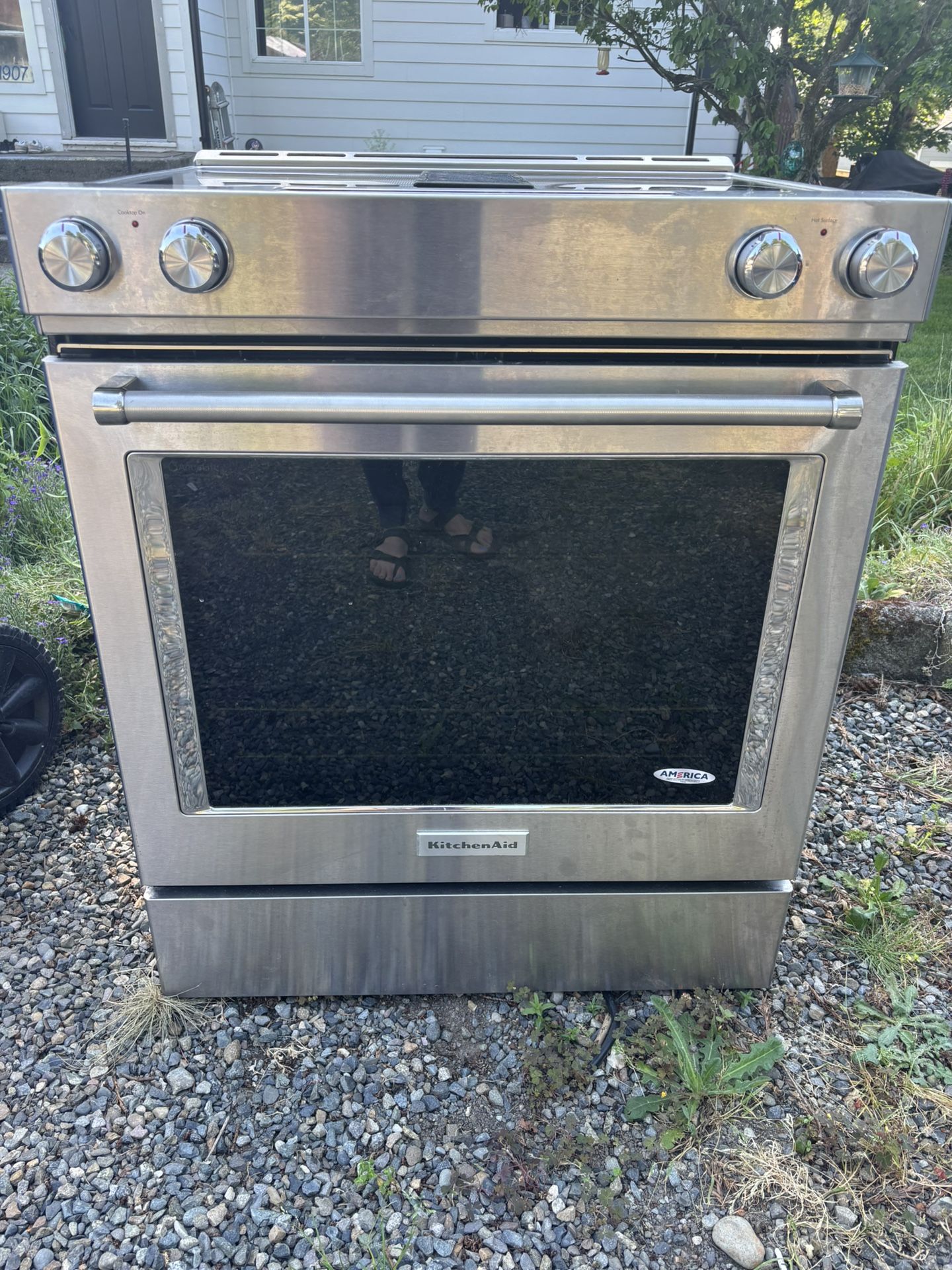 Downdraft Electric Stove