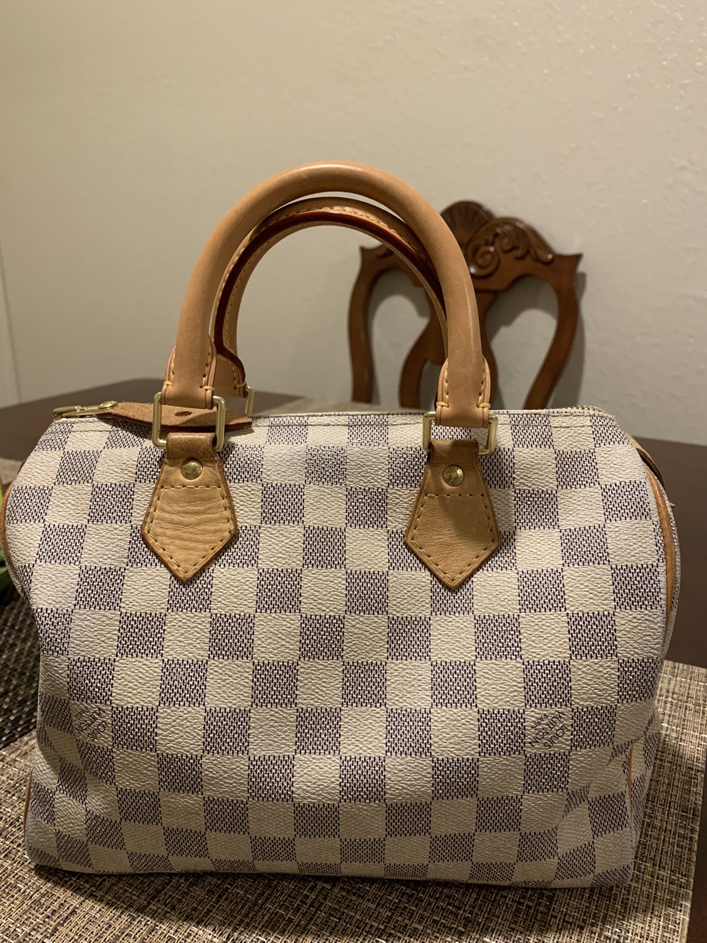 Louis Vuitton Speedy 25 Damier Azur