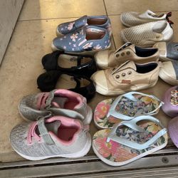 Baby Shoes And Toddler Shoe Lot