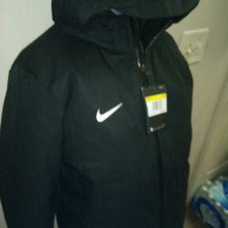 New NIKE MEN'S BLACK HOODIE JACKET