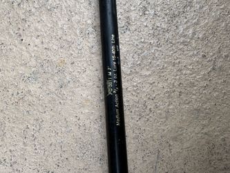 Vintage Shimano and Penn fishing rod and reel (pair)