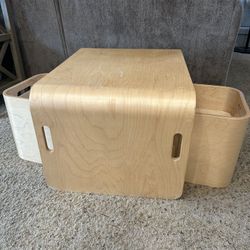 Kids Wooden Convertible Table/desk