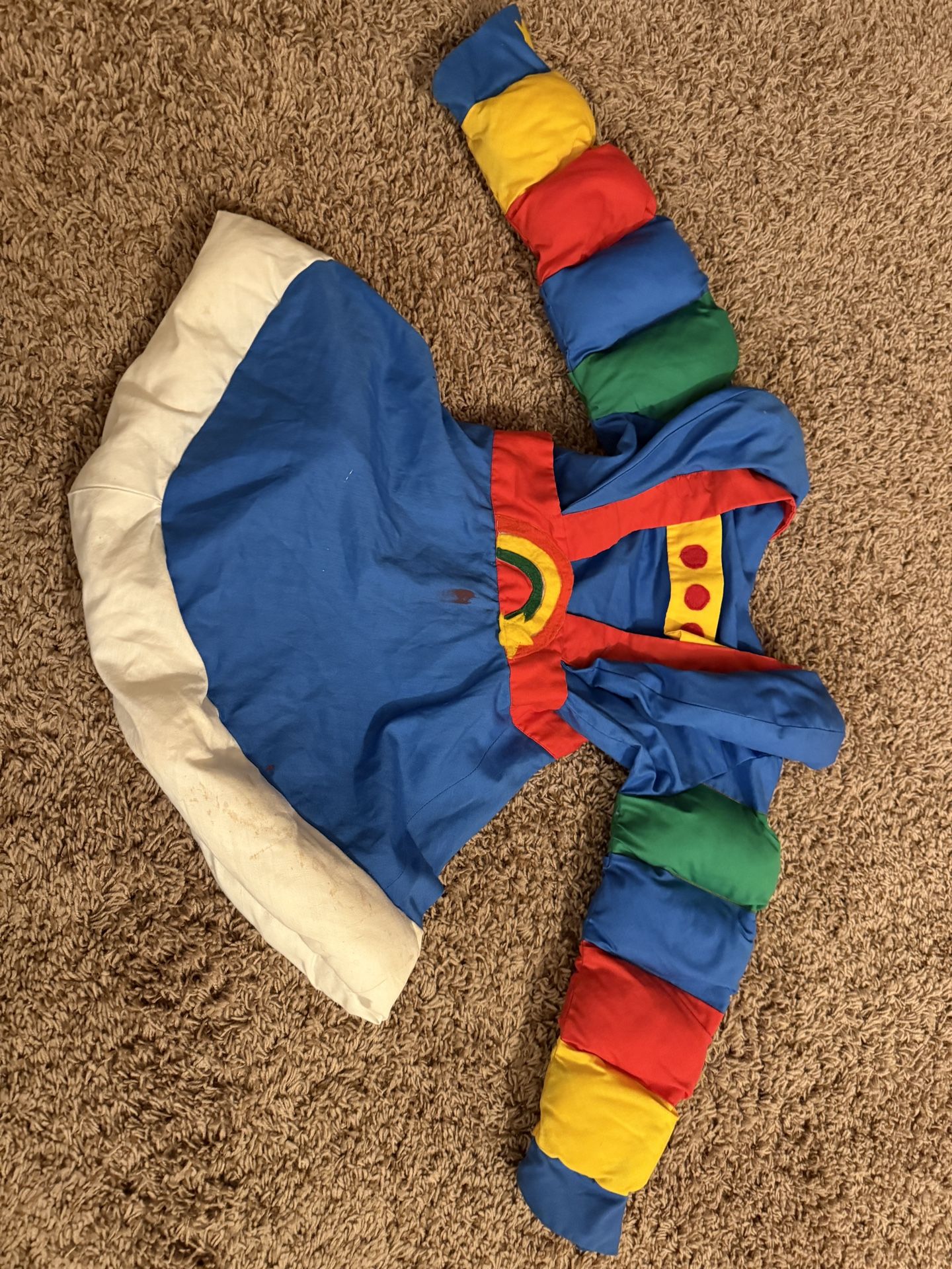 Child size Rainbow Brite Halloween Costume