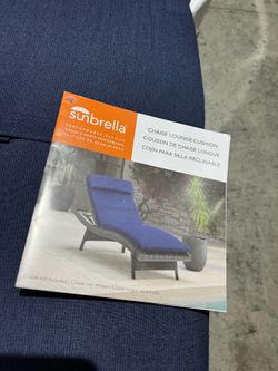 Sunbrella Brand Chaise Lounge Cushion in Indigo Blue (have 3) Brand New  Located in Hayward.  Can meet in concord as well Brand new with tags. Never u