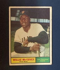 1961 Topps Willie McCovey #517 SF Giants