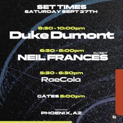 TEMPO Dance Party Downtown PHX Ticket