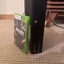 Xbox 360 E Console + Call of Duty: Black Ops (No Controller)