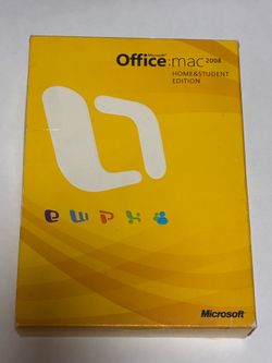 Microsoft Office Mac 2008 Home & Student Edition