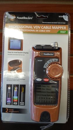 NEW Southwire M300P VDV Cable Mapper