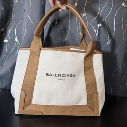Authentic Balenciaga Cabas Beige