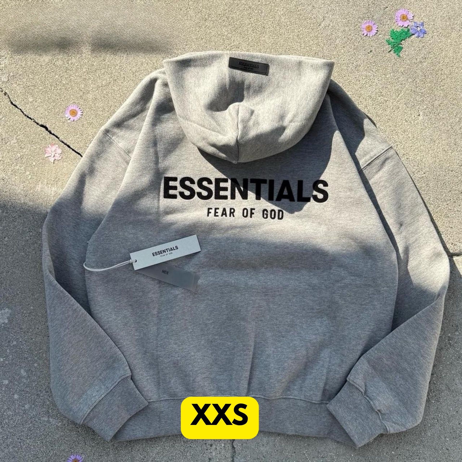 Fear of God Essentials Hoodie – Dark Oatmeal | Size XXS | Brand New
