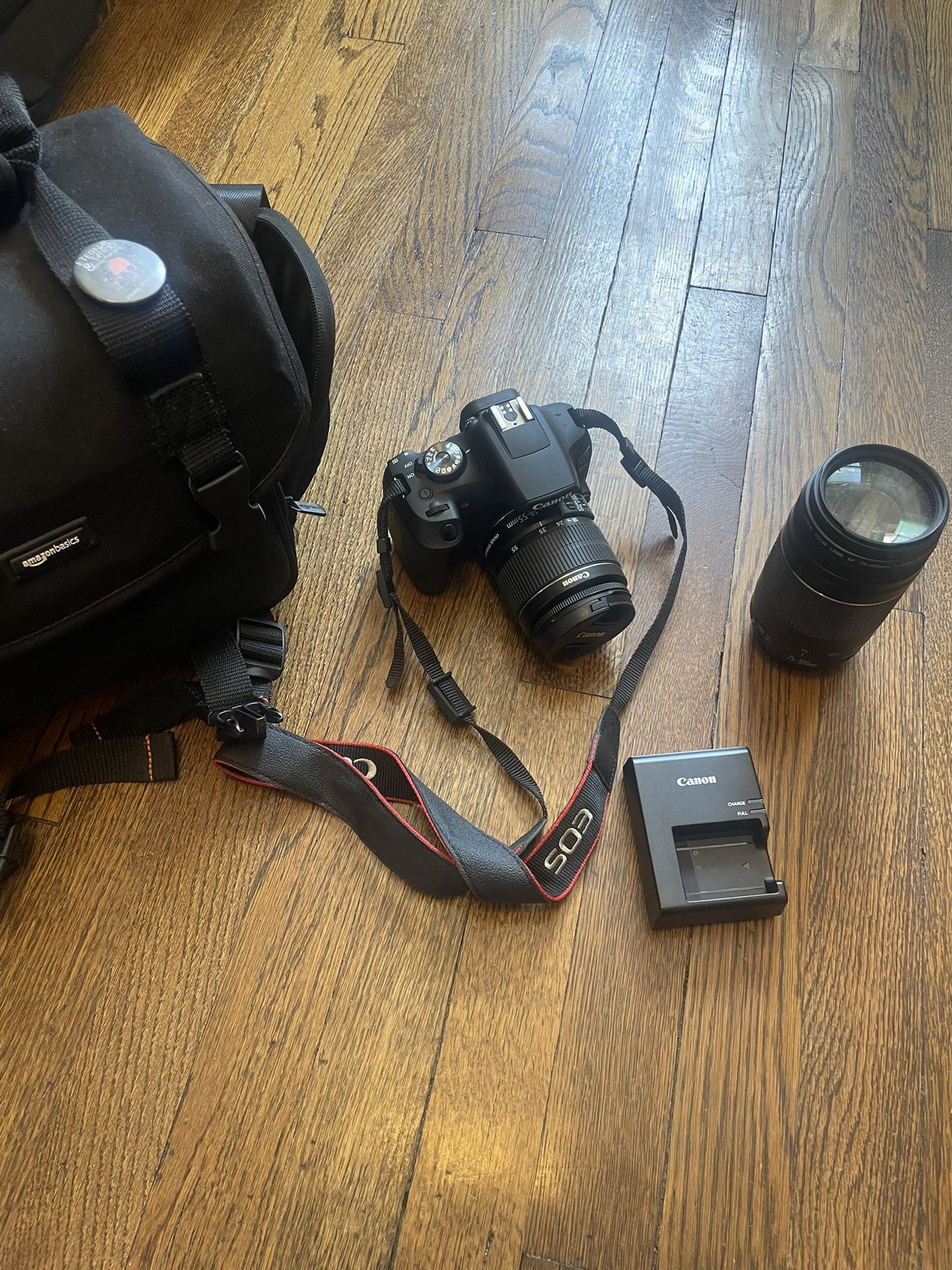 Canon EOS Rebel T7 DSLR Kit - Lens, SD Card, Bag 