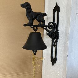 Cast Iron Dog Bell