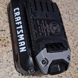 Craftsman20V  Battery