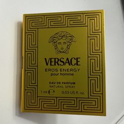 Versace Eros Energy Eau de Parfum 1ml AND Versace Eros Eau de Parfum 1ml Samples