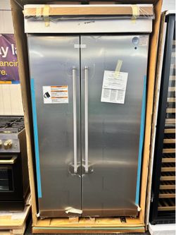 Kitchenaid 42” built in fridge