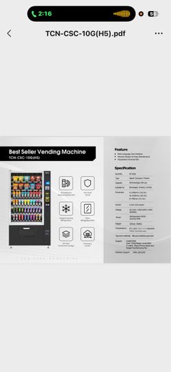Combo Vending Machine