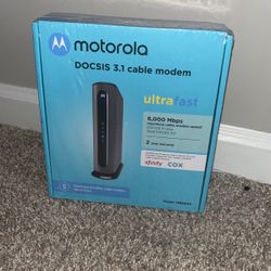 Motorola DOCSIS 3.1 cable modem