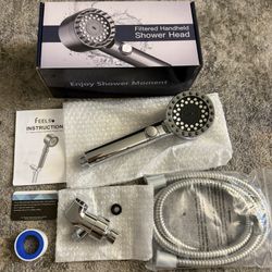 New Filtered Handheld Shower Head