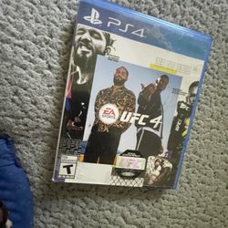 UFC 4 PS4 Disc 