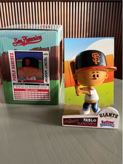 San Francisco Giants Pablo Sanchez SGA bobblehead backyard baseball