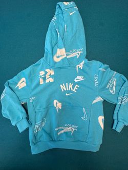 Nike all over hoodie size 6/7