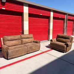 Electric loveseat & sofa chair