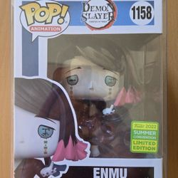 Funko Pop Demon Slayer Enmu Summer Convention 2022 Perfect Mint