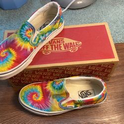 Rain Bow Vans With Box Low Price 