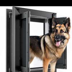 Aluminum Energy Efficient French Large Dog Door