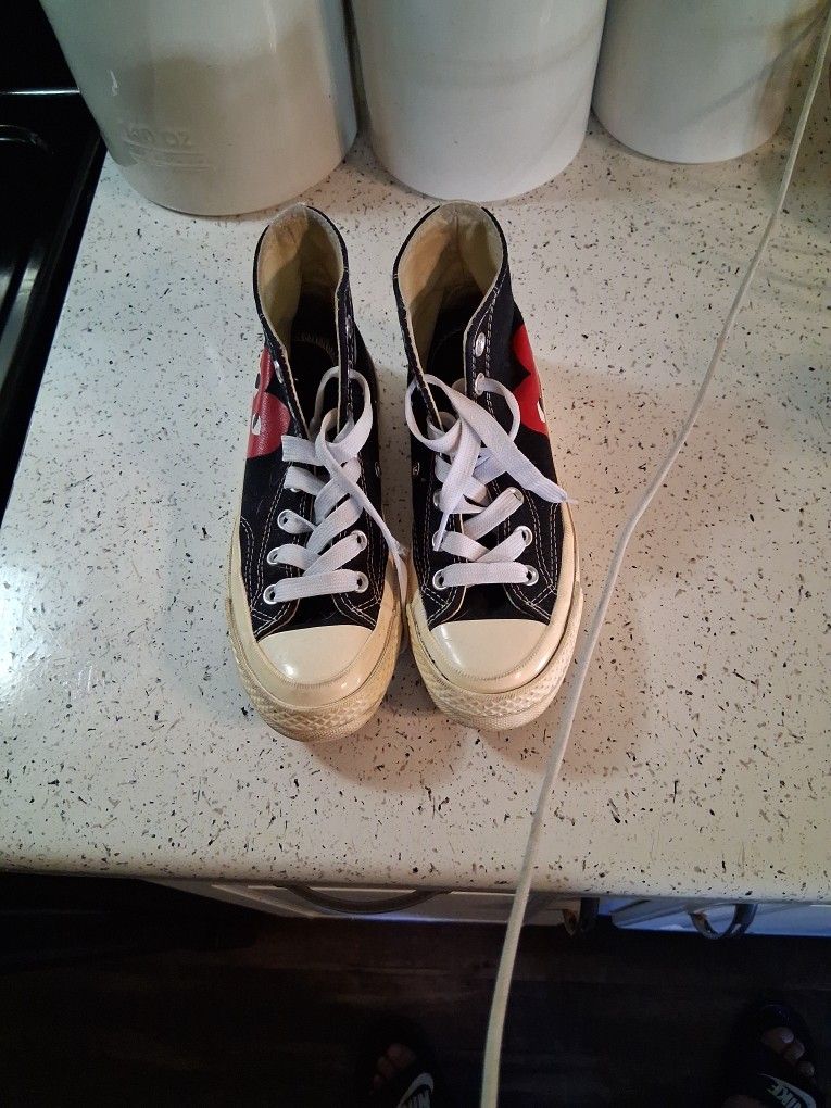 Converse X Comme Des Gracons Mens Size 3 Women's 5