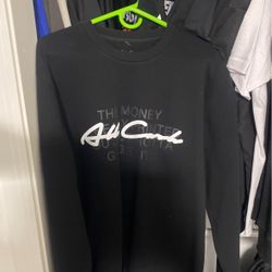All Cash Crewneck Sweatshirt Black
