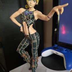 Jolyne Cujoh and Green Baby Bandai Namco Jojo's Bizarre Adventure Figure 
