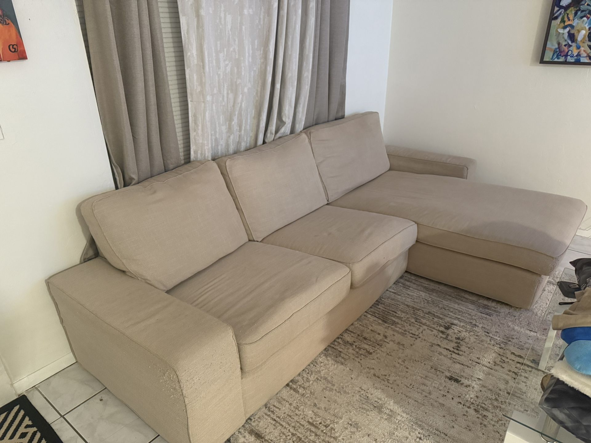 L Sectional Couch.