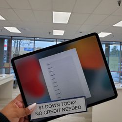 Apple IPad Pro 12.9 4th Gen Tablet Pay $1 DOWN AVAILABLE - NO CREDIT NEEDED