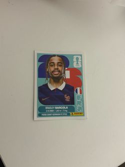 Ficha de Panini “Barcola”