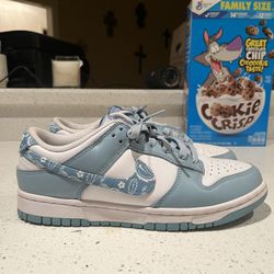 Dunk Low "Blue Paisley" sneakers