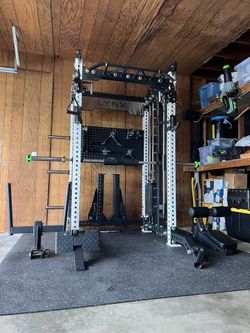 FULLY LOADED - FREE DELIVERY🟪All In One Home Gym🟪Cable Machine🟪Smith Machine🟪Squat Rack