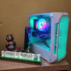 White RTX Gaming PC ✅