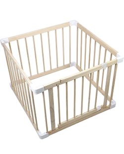 Baby Gate Playpen Baby Fence for Babies and Toddlers Baby Play Yards for Play Area (Small)