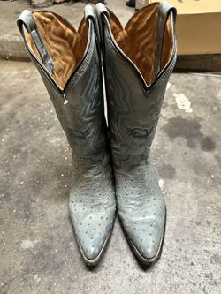 Ostrich Boots