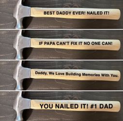 Fathers Day Hammers Available 
