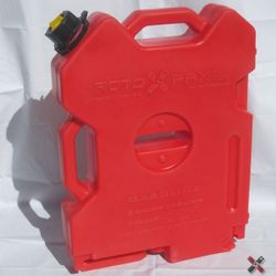 Brand New Rotopax 2 Gallon Red Fuel Gasoline Gas Can Jug Container Fluid RX-2G