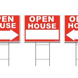 New - 3 For Sale Signs 