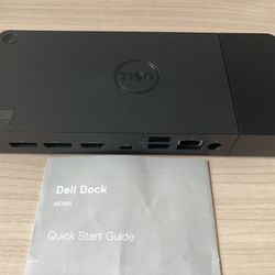 Dell Dock WD19S USB-C 180W Power Delivery. Never used. Open box.