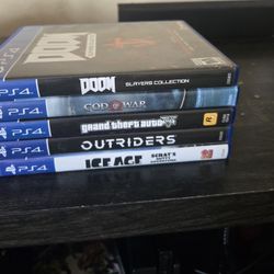 PS4 with Games