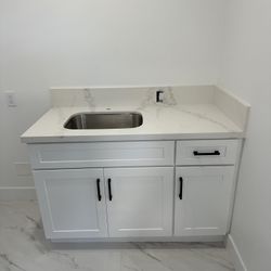 SALE ~ White Shaker Style Kitchenette Cabinetry 