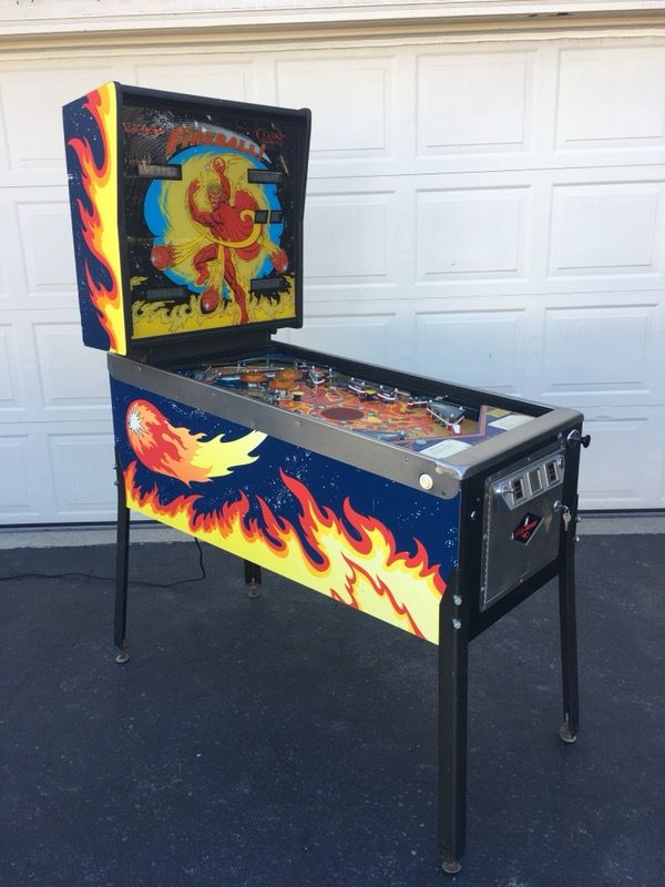 Fireball classic pinball machine