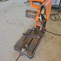 14" ridgid cut-off saw